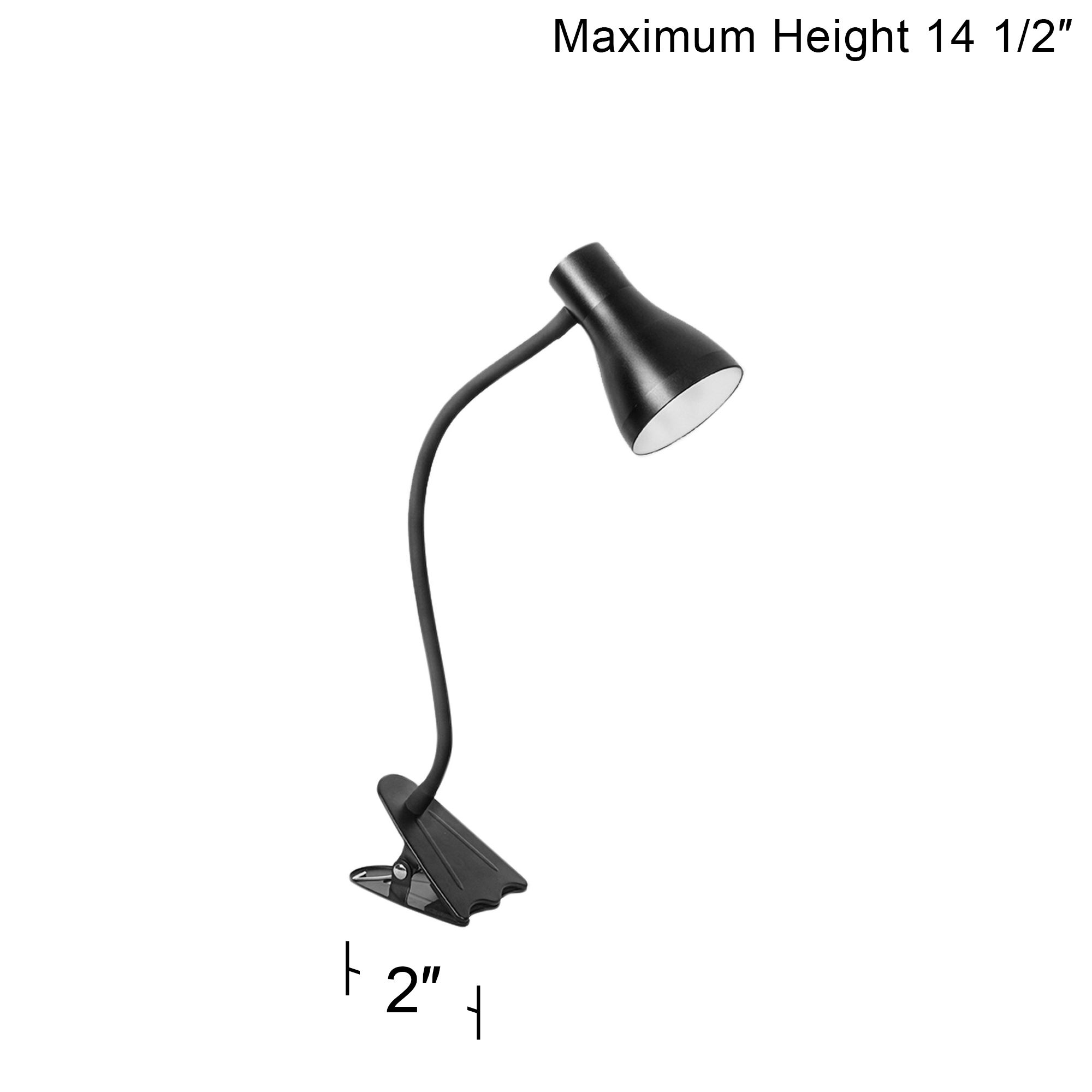 Crosby Black LED Clip Book Light 540V0 Lamps Plus