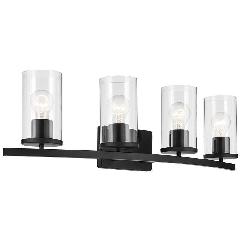 Image 1 Crosby Black Linear Clear Bath 4Lt