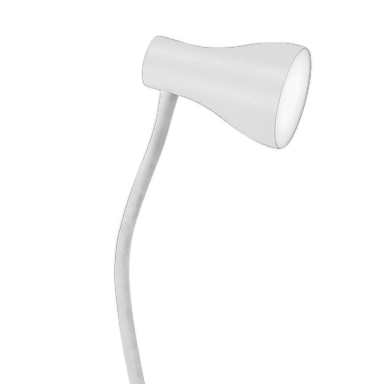 Image 2 Crosby White LED Clip Book Light more views