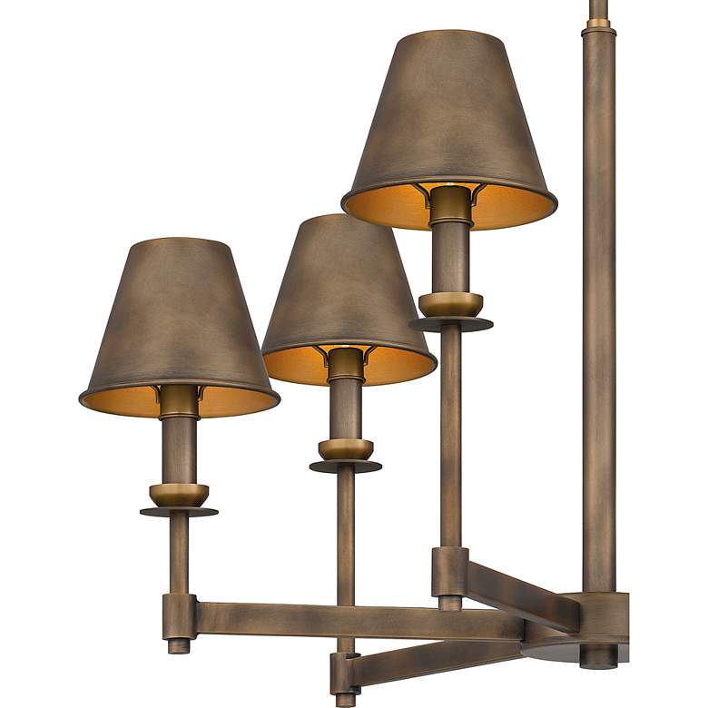 Image 6 Cross 6-Light Statuary Bronze Chandelier more views
