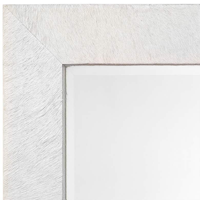 Image 3 Cross Stitch White 28" x 36" Rectangular Wall Mirror more views