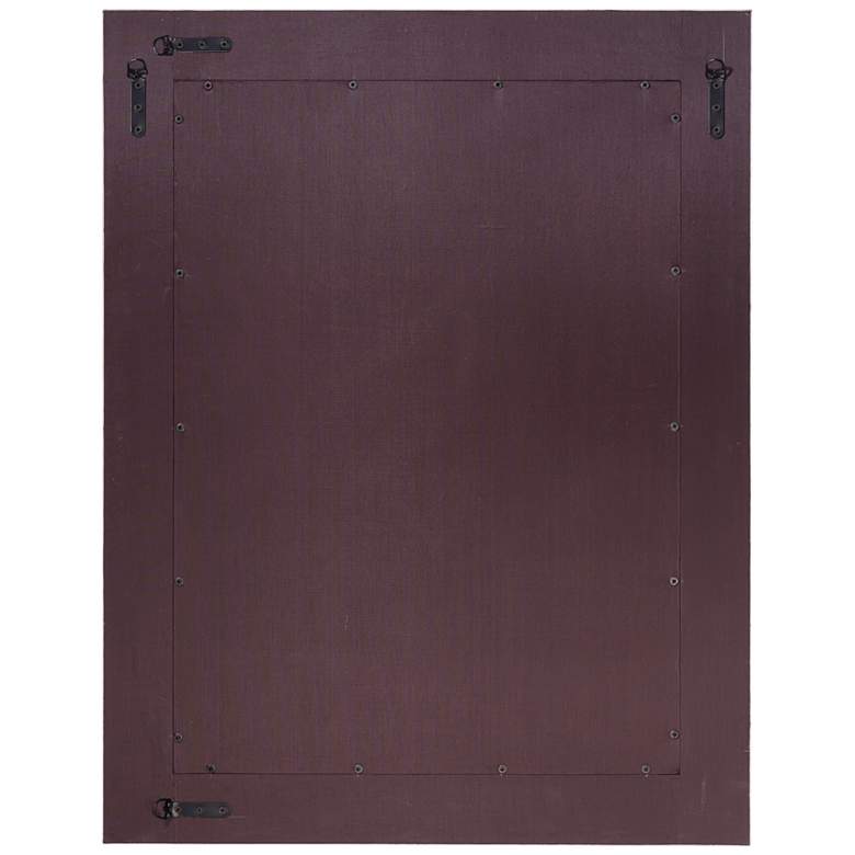 Image 5 Cross Stitch White 28" x 36" Rectangular Wall Mirror more views
