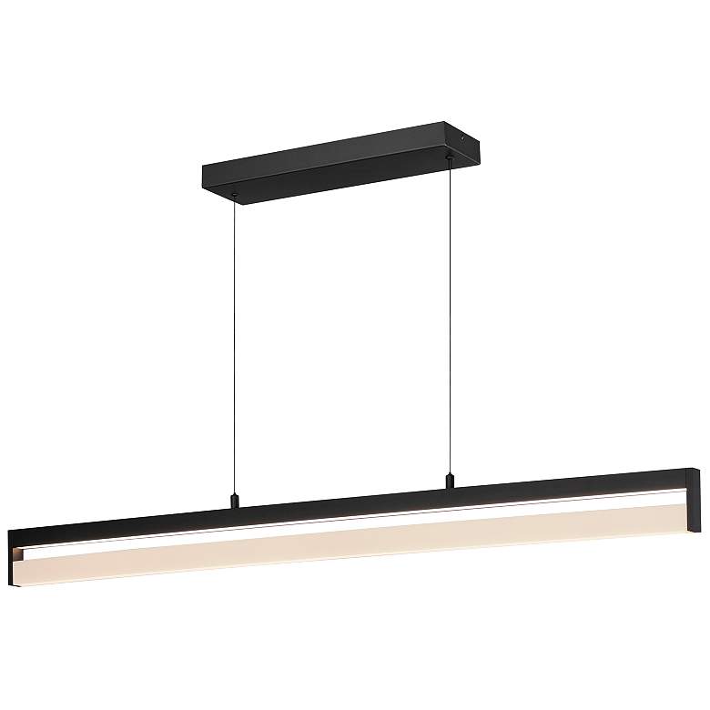 Image 1 Crossbar 48" LED Pendant Wiz Color