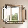 1_Crosspath Solid Silver 30" x 44" Rectangular Wall Mirror