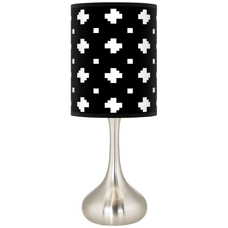 Image 1 Crossroads Giclee Modern Droplet Table Lamp