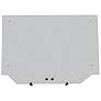 Crown 40 1/4" Wide White 2-Drawer Full Wardrobe