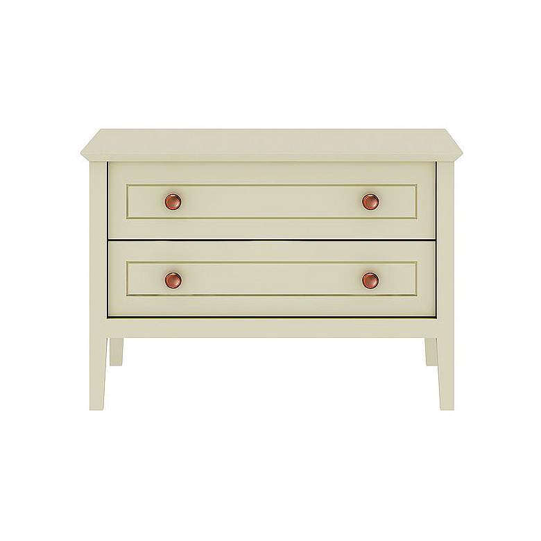 Image 1 Crown Bachelor Dresser in Off White