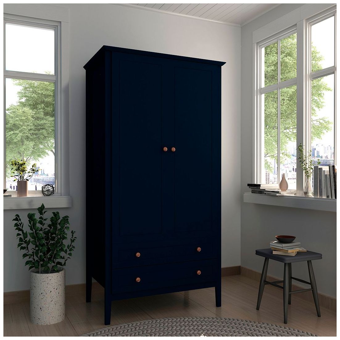 Image 3 Crown Full Wardrobe in Tatiana Midnight Blue more views