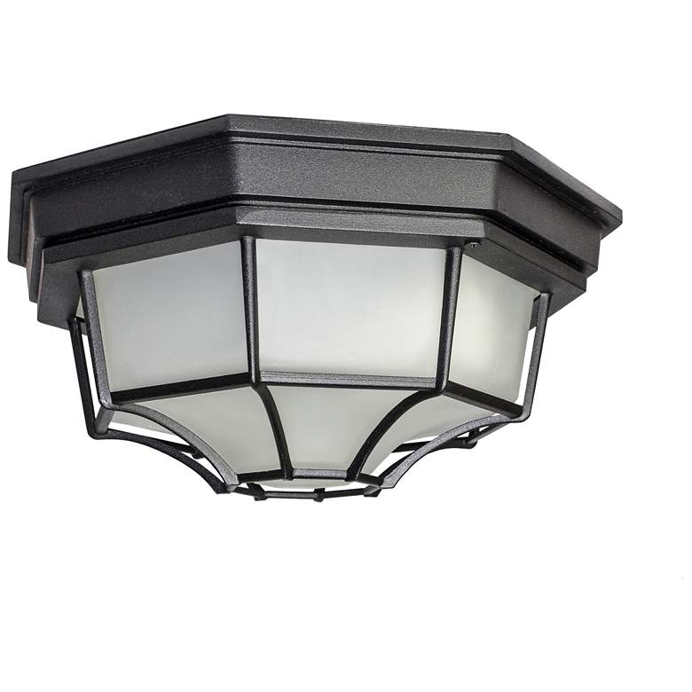 Image 1 Crown Hill LED E26-Outdoor Flush Mount