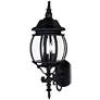 Crown Hill-Outdoor Wall Mount - Black