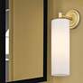 4_Crown Point 15 1/2" High Brushed Brass Wall Sconce more views
