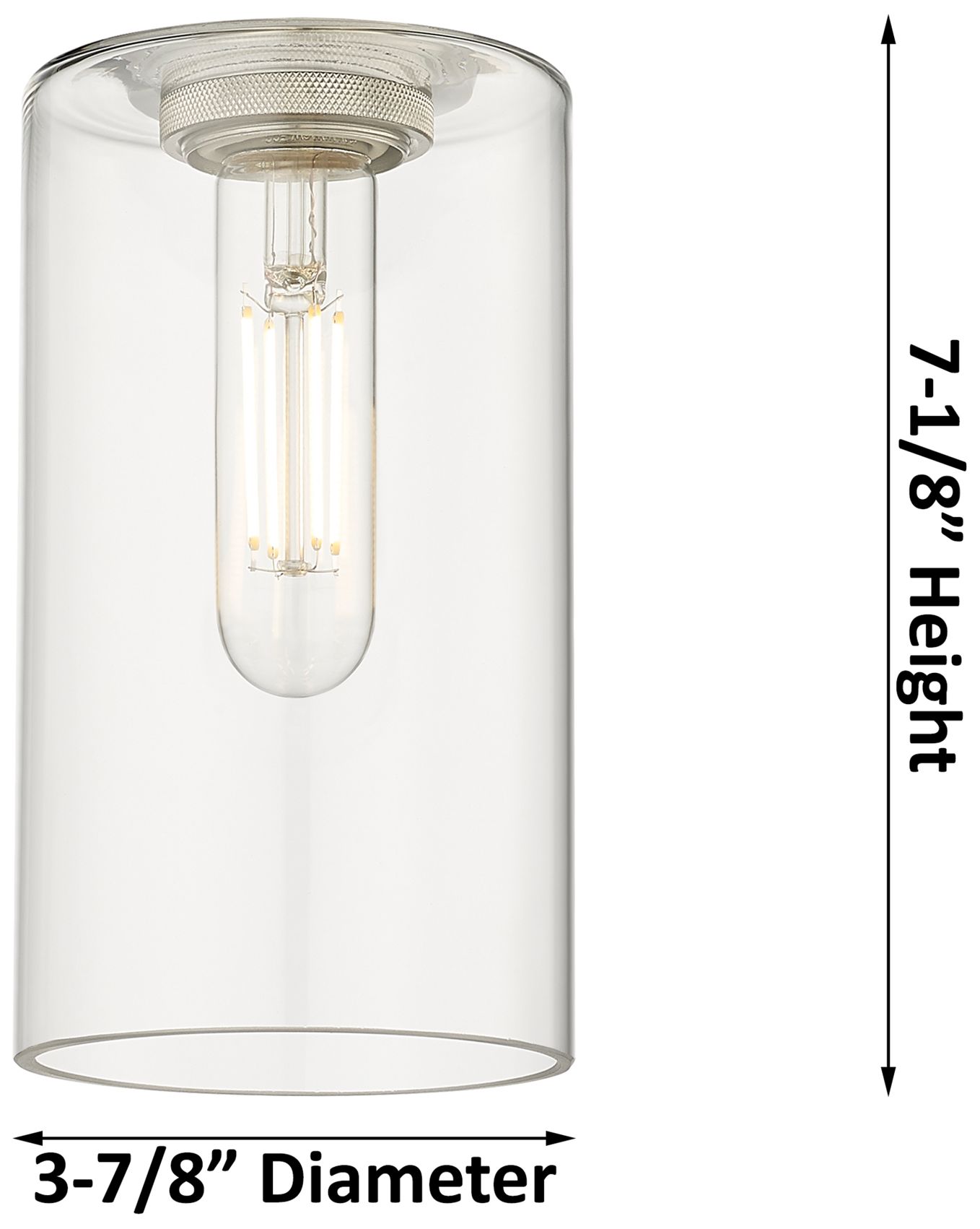 Image 4 Crown Point 3.88"W Brushed Brass Cord Hung Pendant With Matte White Sh more views