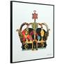 Crown w/Round Arches and Crown w/Curved Spires Wall Art Set