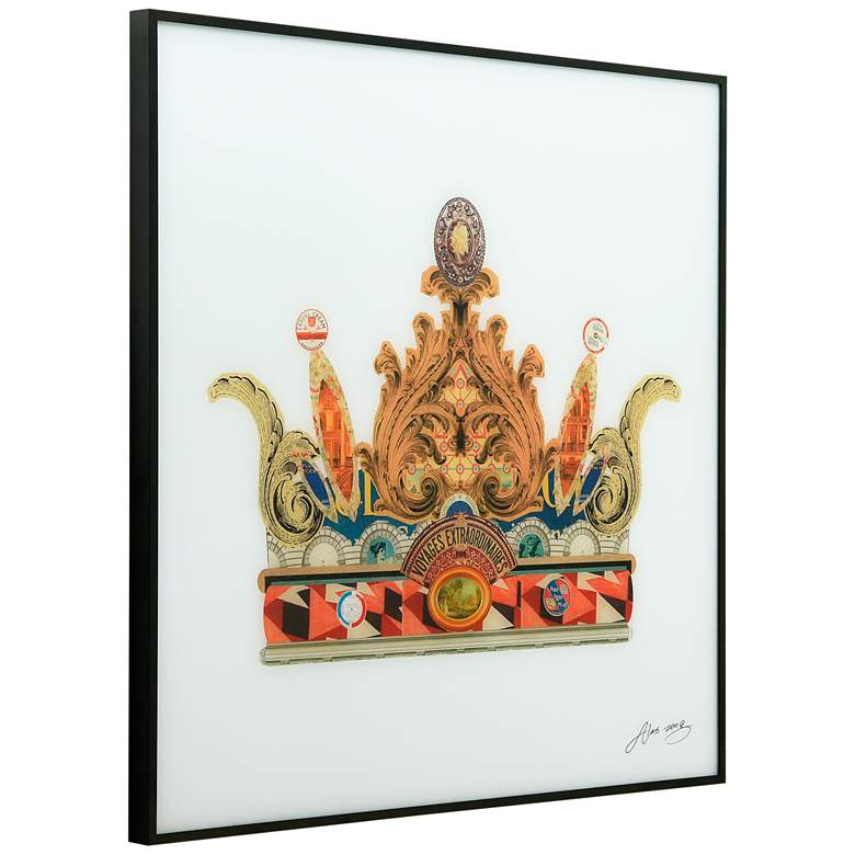 Image 5 Crown w/Round Arches and Crown w/Curved Spires Wall Art Set more views