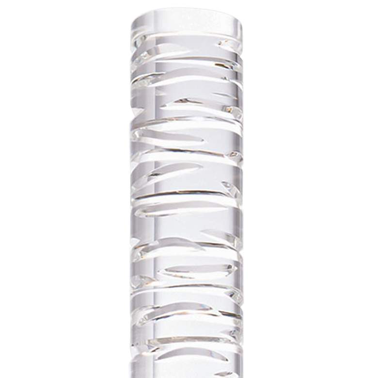 Image 3 Cru 13 3/4" High Polished Nickel ADA LED Wall Sconce more views