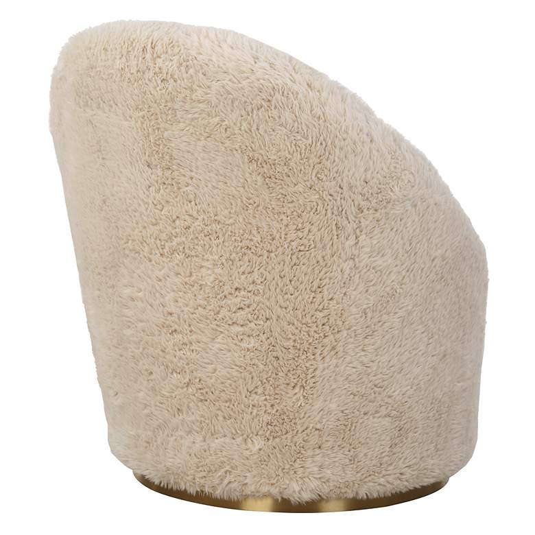 Image 5 Crue Caramel Toned Swivel Chair more views