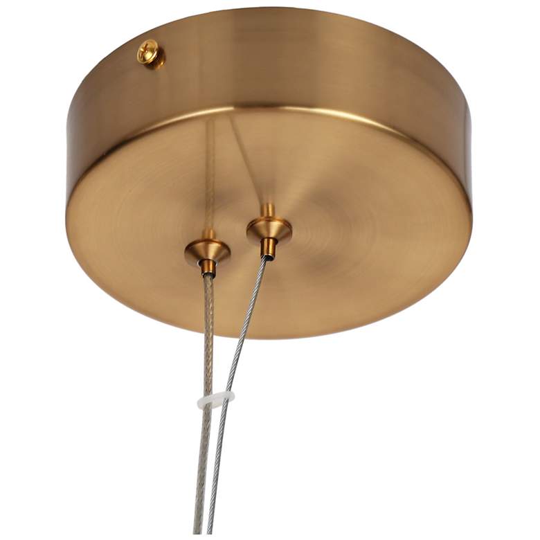 Image 4 Crygobar 2-Light Mini Crystal Drum LED Chandelier more views