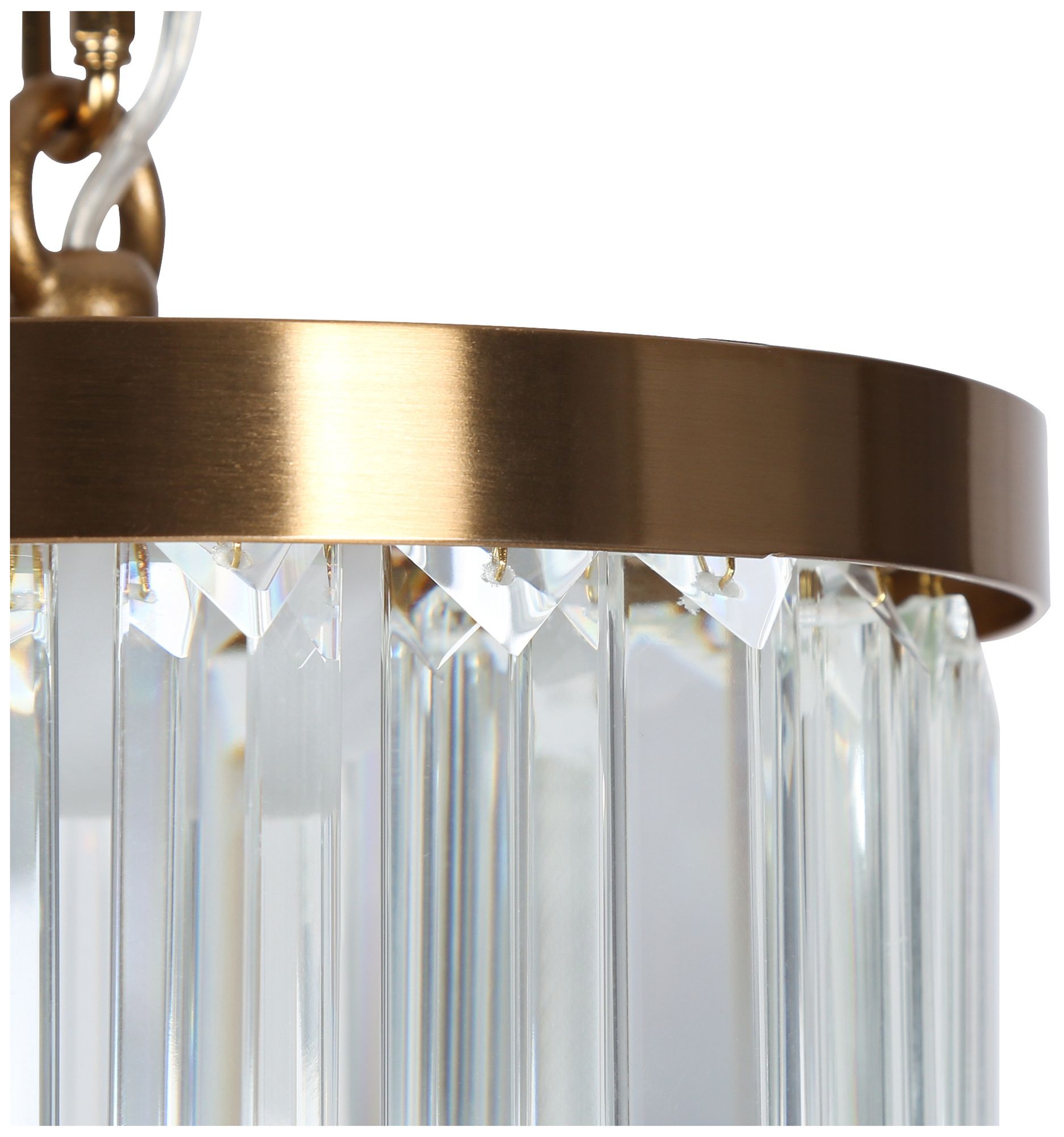 Crysdroa 1-Light LED Crystal Pendant