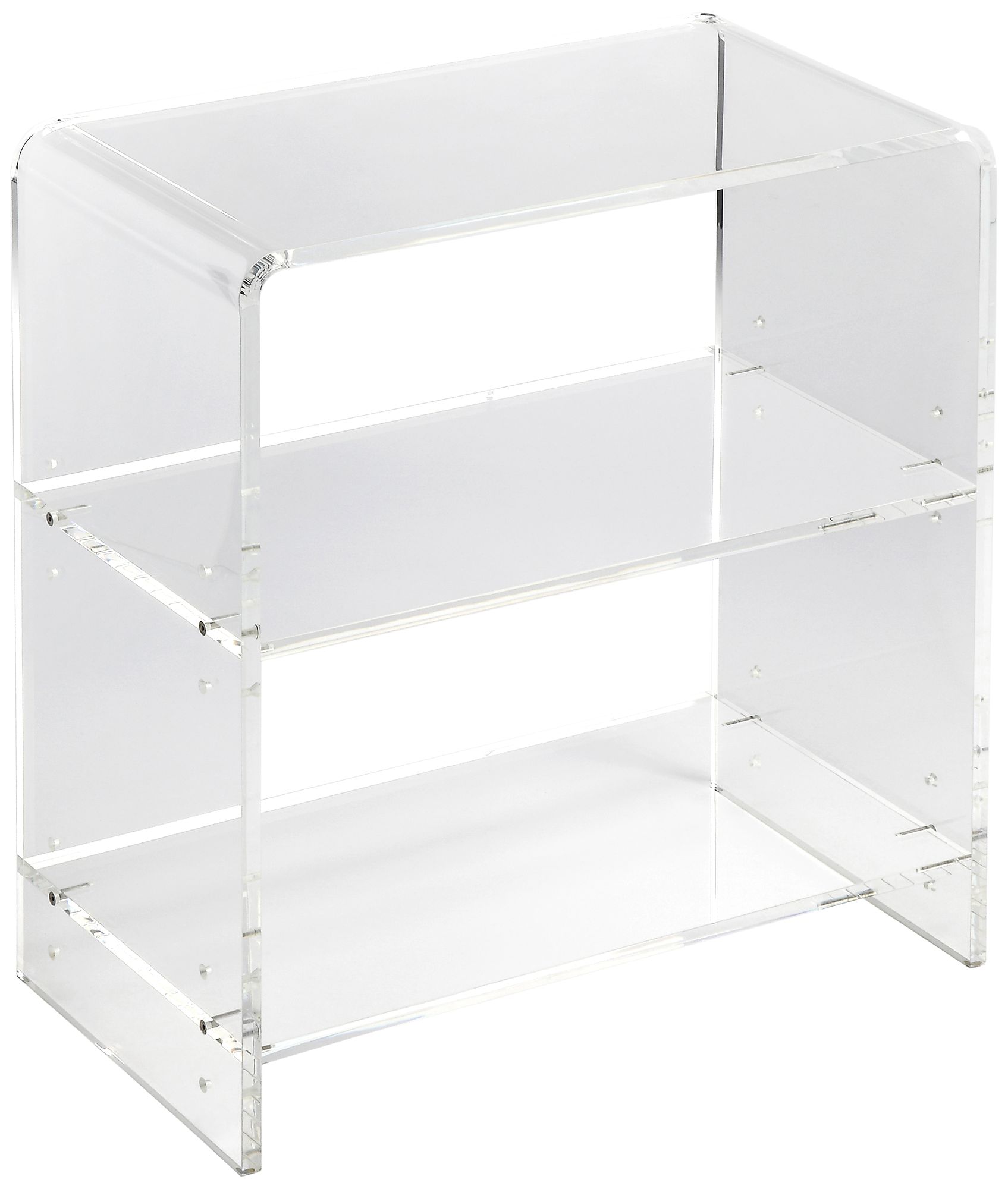 Spancraft Glass Monarch Glass Shelf, White, 6 x 21 :B00J1K2LFW