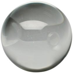 Crystal Clear 5&quot; Round Decorative Sphere