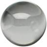 Crystal Clear 6" Round Decorative Sphere