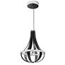 Crystal Empire 20 1/2"W Grizzly Black LED Pendant Light