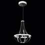 4_Crystal Empire 20 1/2"W Grizzly Black LED Pendant Light more views