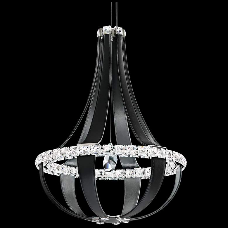 Image 1 Crystal Empire LED 27"H x 20.5"W 12-Light Chandelier in Grizzly B