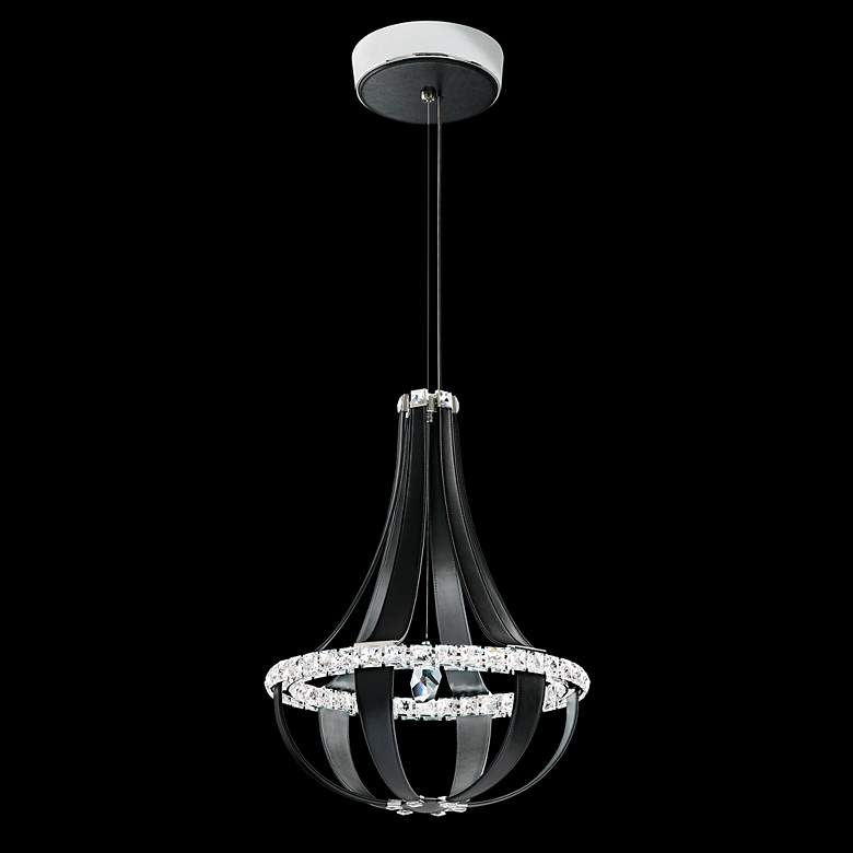 Image 4 Crystal Empire LED 27"H x 20.5"W 12-Light Chandelier in Grizzly B more views