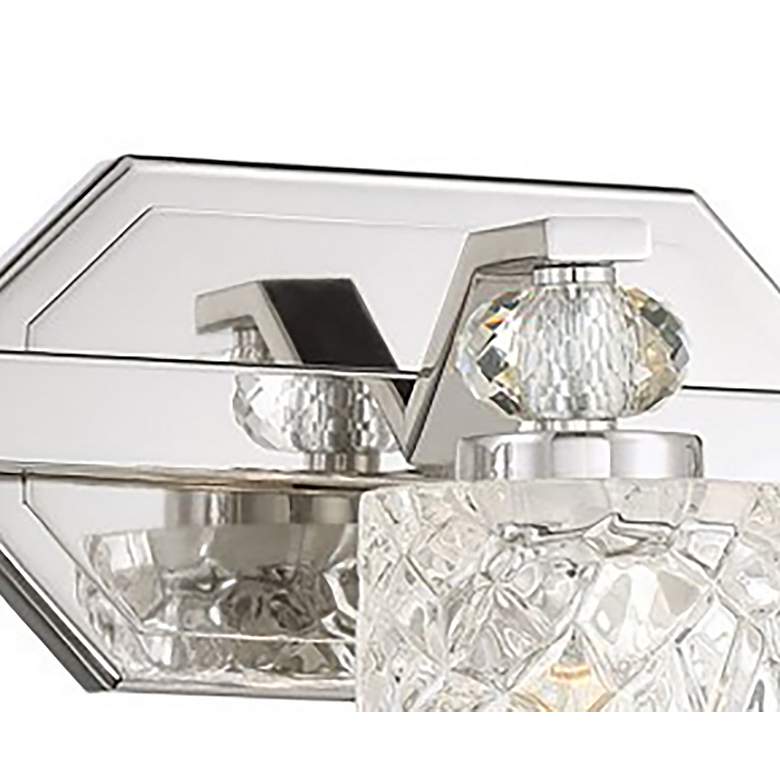 Image 6 Crystal Kay 24 1/2" Wide Chrome 3-Light Bath Light more views