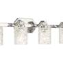 4_Crystal Kay 32" Wide Chrome 4-Light Vanity Bath Light more views