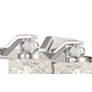 6_Crystal Kay 32" Wide Chrome 4-Light Vanity Bath Light more views