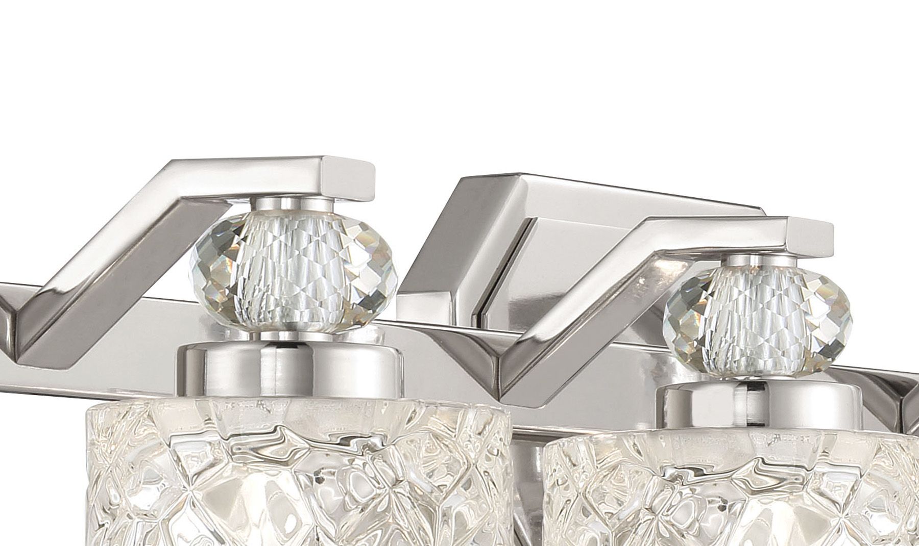 Image 7 Crystal Kay 32" Wide Chrome 4-Light Vanity Bath Light more views