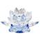 Crystal Lotus Tapered Candle Holder