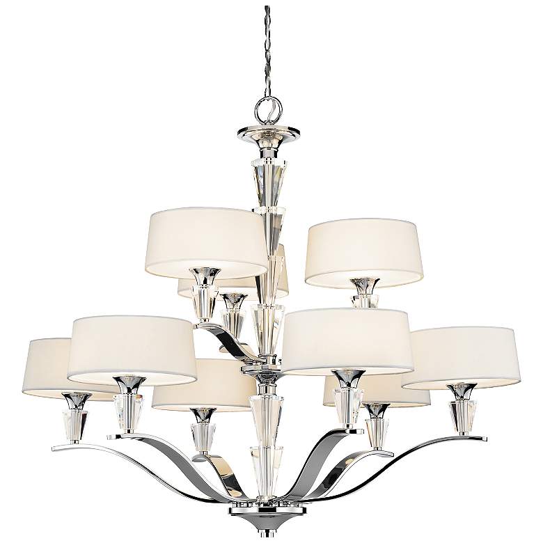 Image 2 Crystal Persuasion 9-Light Chandelier