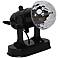 Crystal Spot Light Black Battery-Operated Party Projector