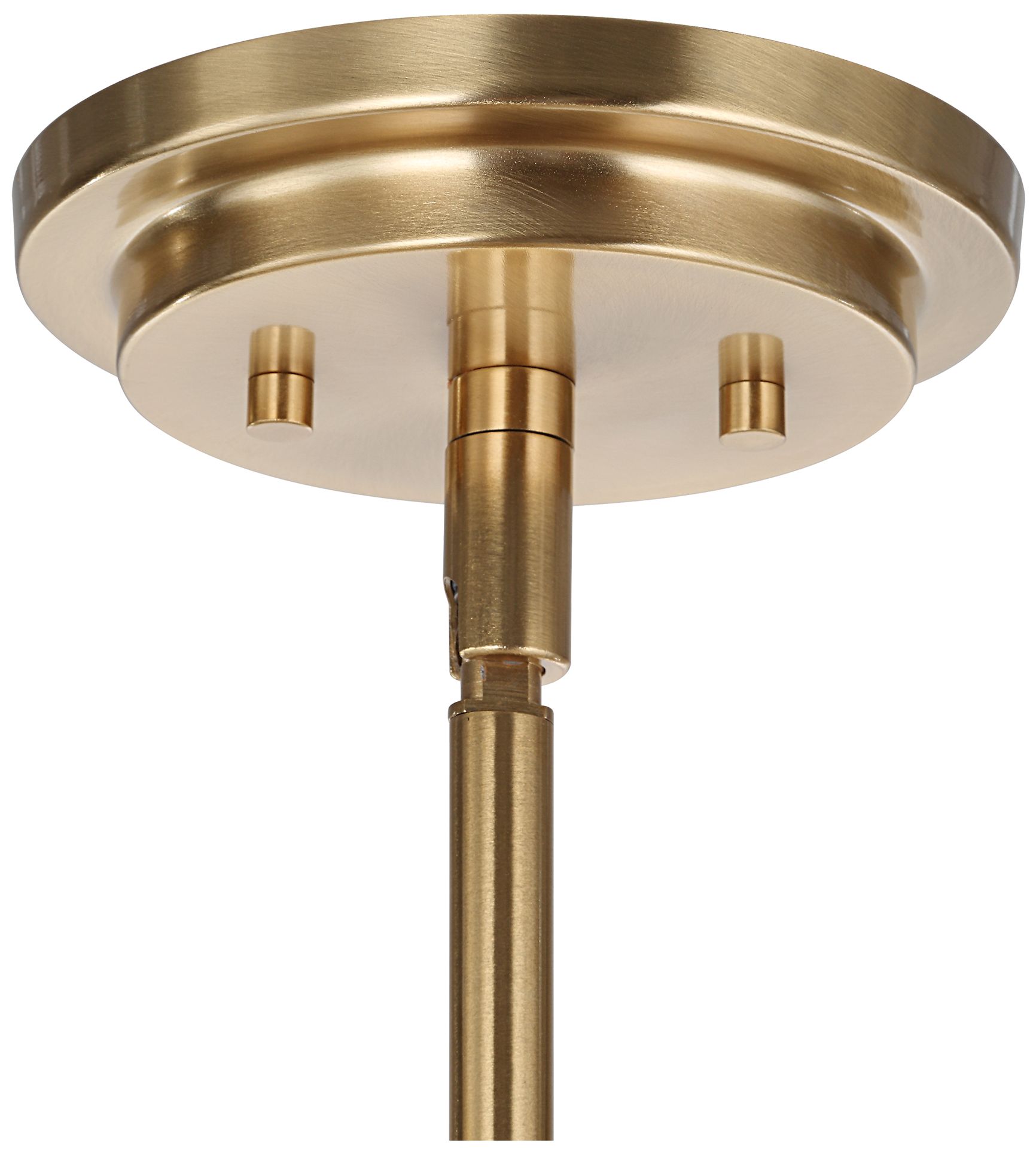 Crystal Stick 38 3/4" Wide Warm Brass 8-Light Chandelier