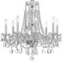 4_Crystorama 26" Polished Chrome 8-Light Traditional Crystal Chandelier more views