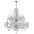 Crystorama 37" Wide Chrome 16-Light Traditional Crystal Chandelier