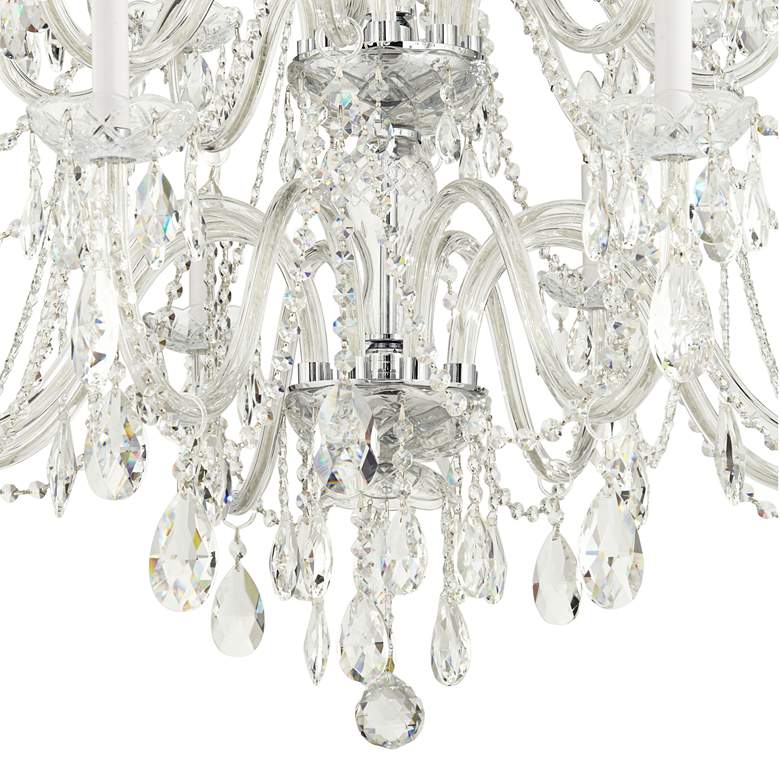 Image 5 Crystorama 37" Wide Chrome 16-Light Traditional Crystal Chandelier more views