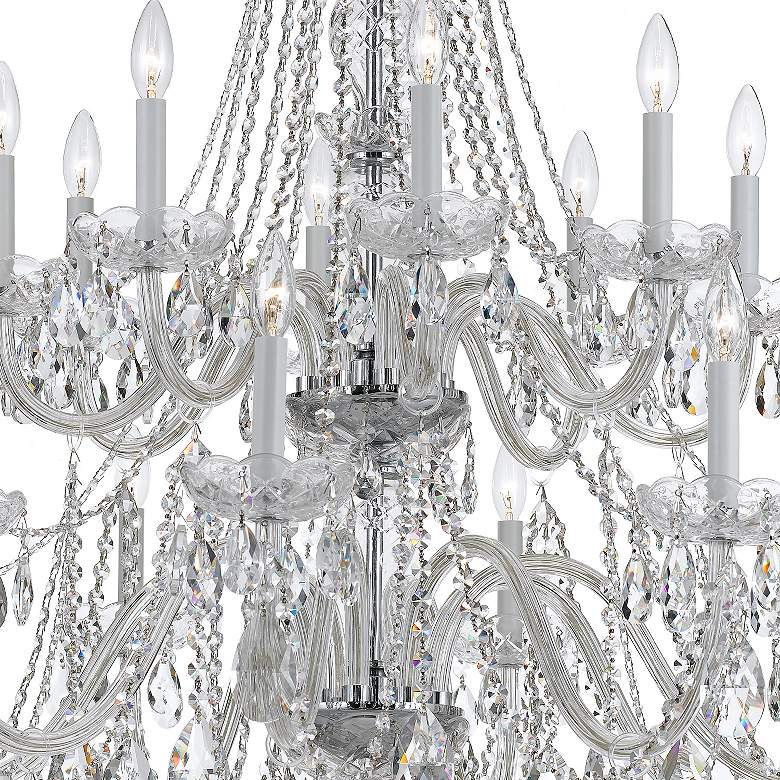 Image 5 Crystorama 37" Wide Chrome 16-Light Traditional Crystal Chandelier more views