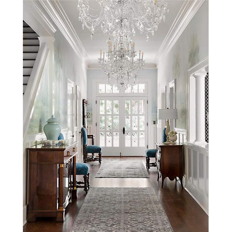 Image 6 Crystorama 37" Wide Chrome 16-Light Traditional Crystal Chandelier more views