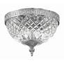 3_Crystorama 8" Wide Polished Chrome Ceiling Light more views