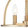 Crystorama Abbott 13 3/4" Wide Vibrant Gold Ceiling Light