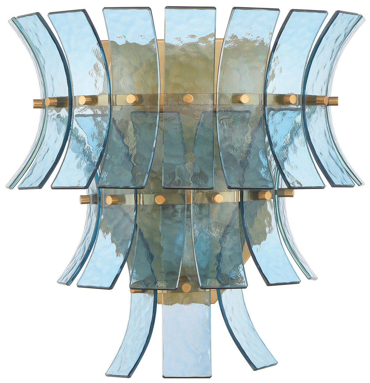 Image 2 Crystorama Abigail 15'' Aged Brass Sconce more views