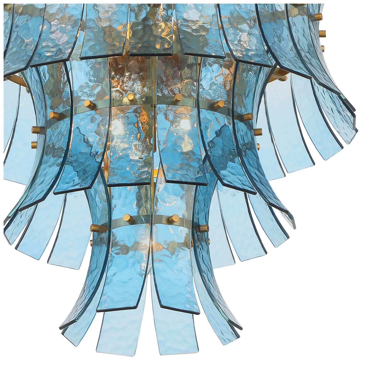 Image 5 Crystorama Abigail 22.25'' Aged Brass Chandelier more views
