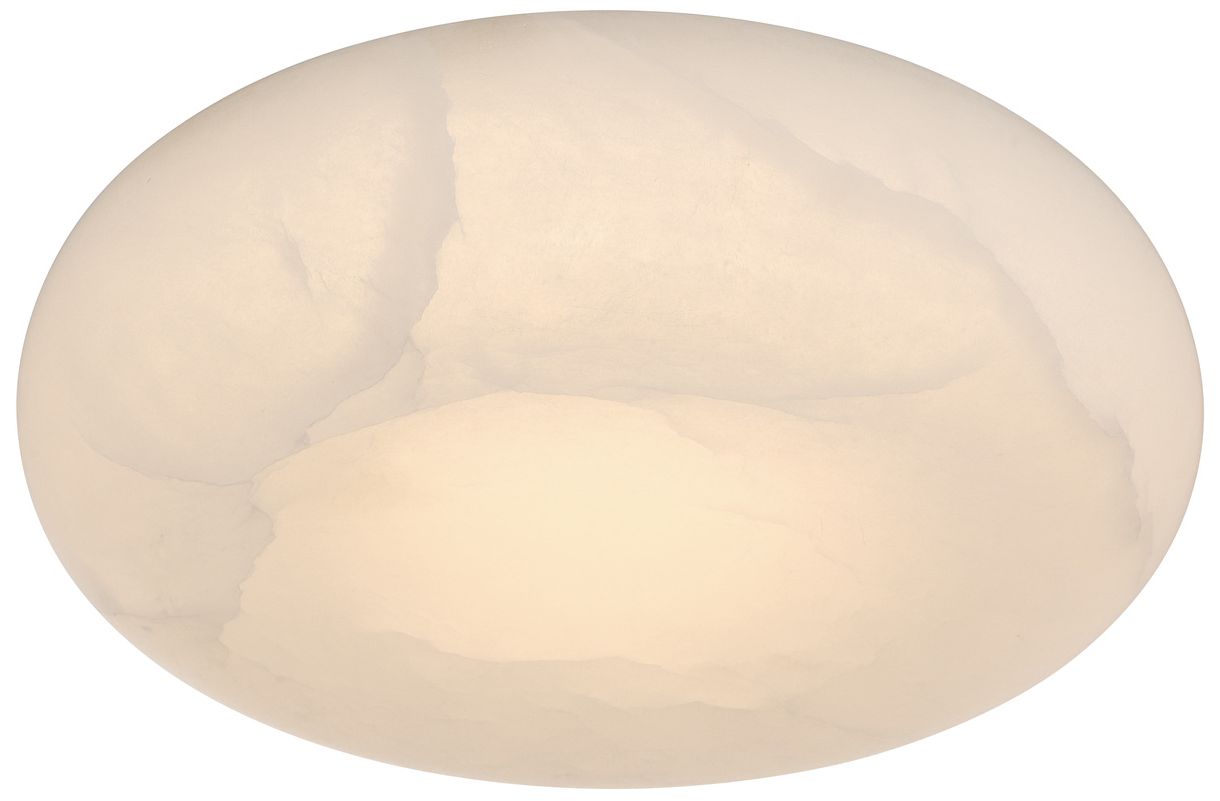 Image 3 Crystorama Acme 16'' Integrated LED Aged Brass Flush Mount more views