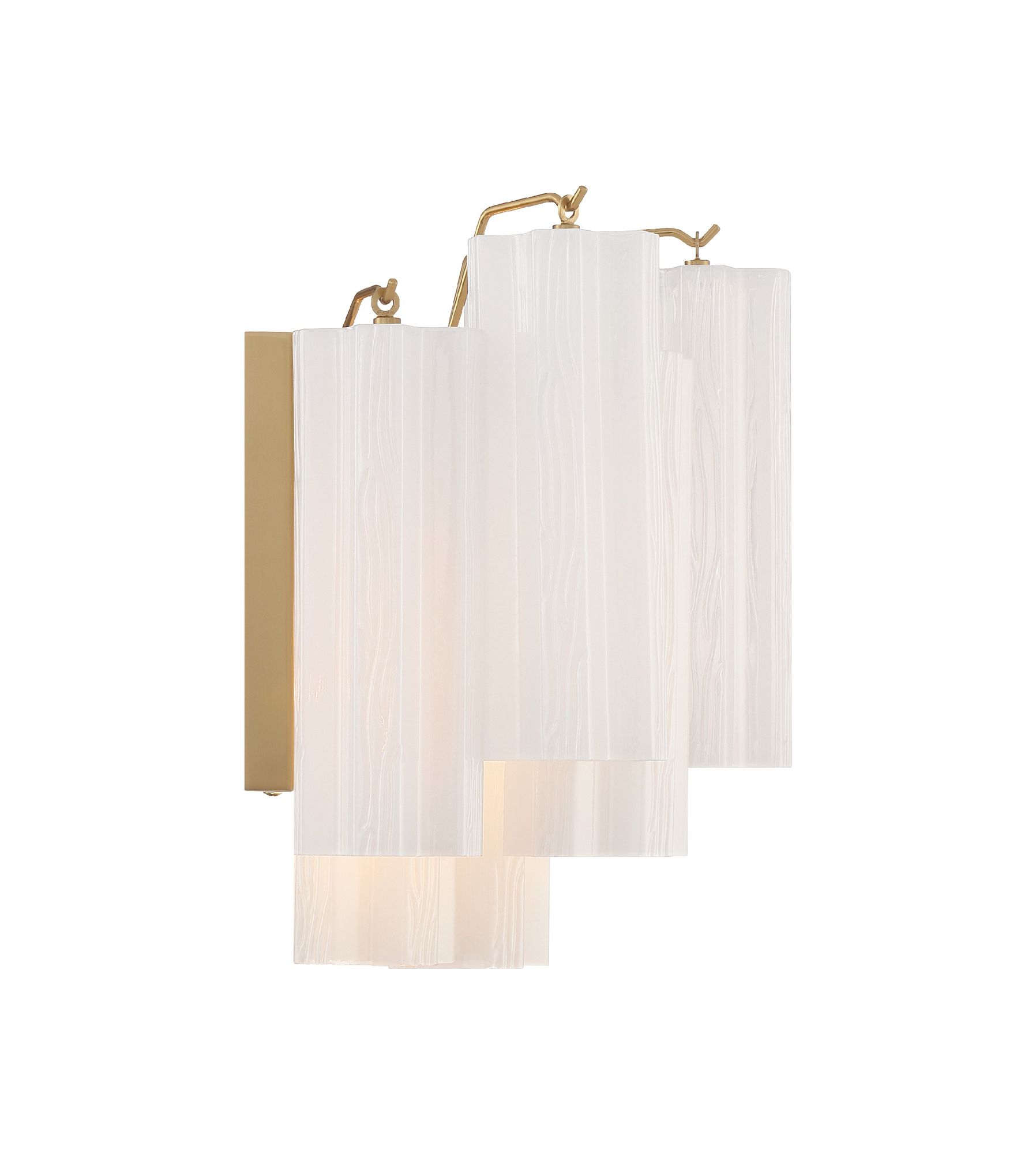 Image 4 Crystorama Addis 14.5'' Aged Brass Sconce more views