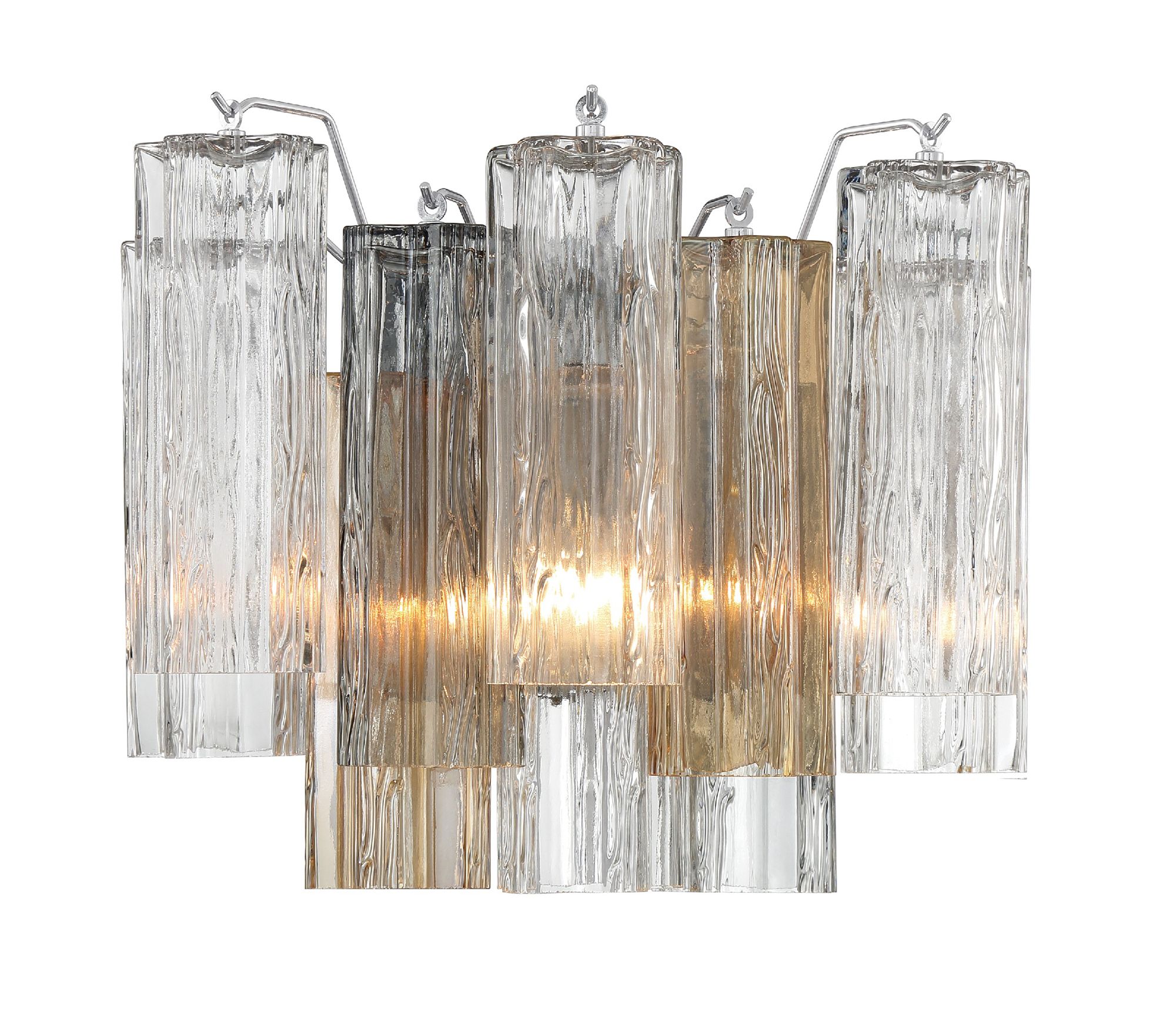 Thumbnail3 of Crystorama Addis 14.5'' Polished Chrome Sconce more views