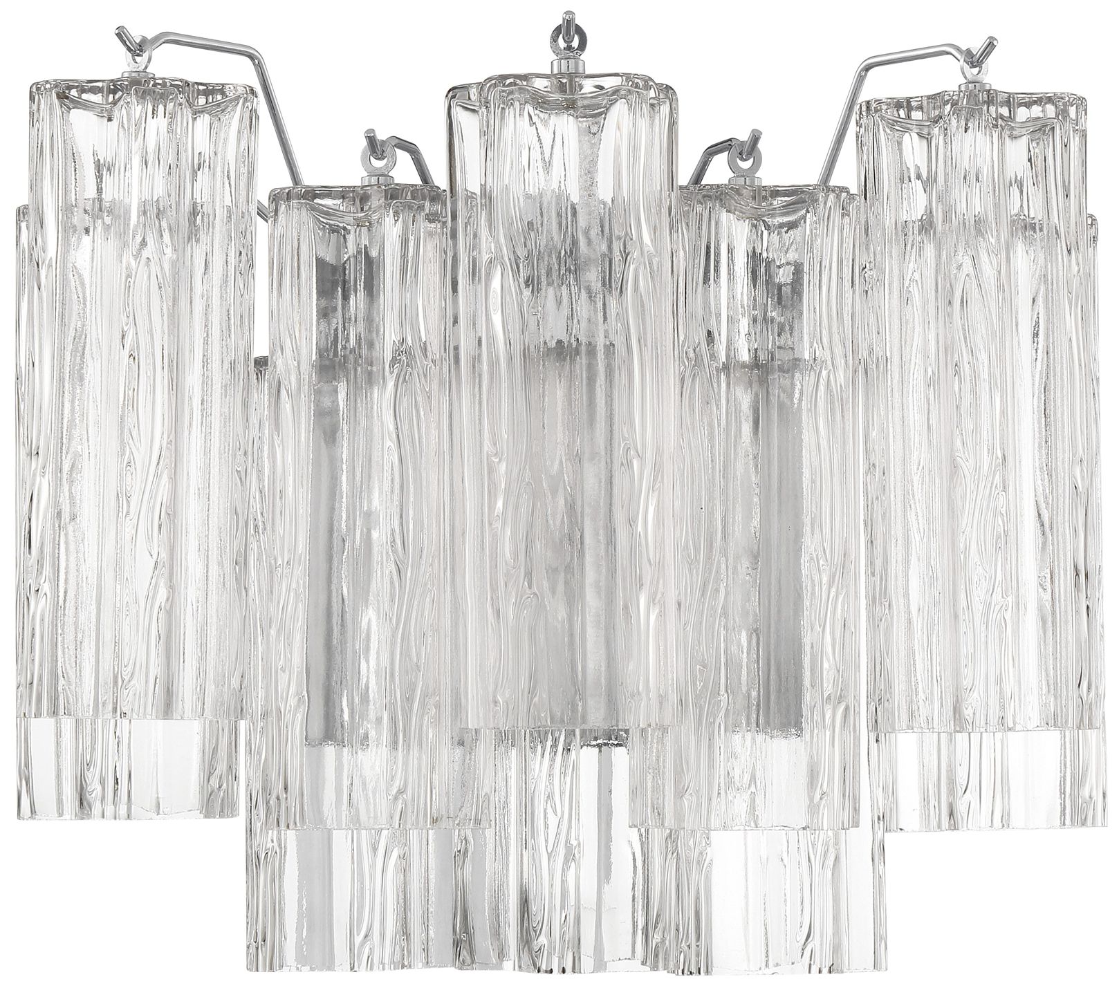 Crystorama Addis 14.5'' Polished Chrome Sconce